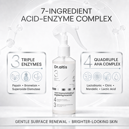Dr.altis Acid-Enzyme Exfoliating and Brightening Body Mist with box